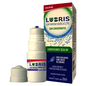 Lubris 0.5% Solução Oftálmica 10mL